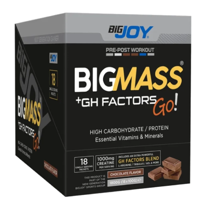 Bigjoy BIGMASS GO! GH FACTORS 18 Servis çikolata