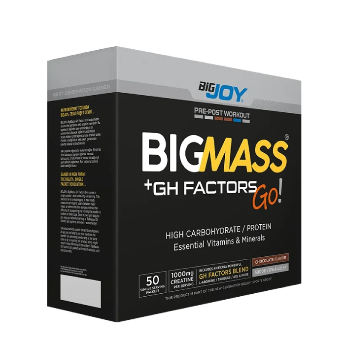 Bigjoy BIGMASS GO! GH FACTORS 50 Servis çikolata