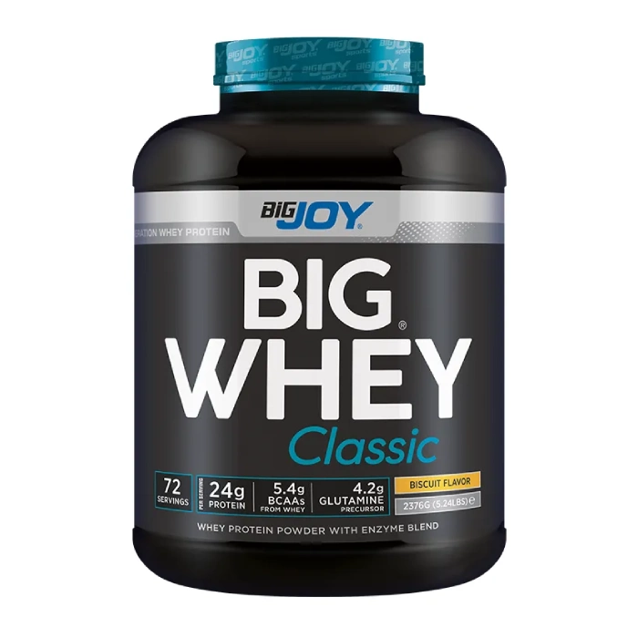 Bigjoy BIGWHEY Whey Protein Classic 72 Servis Bisküvi