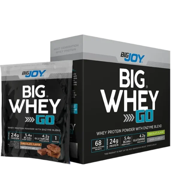 Bigjoy BIGWHEYGO Whey Protein 68 Servis çikolata Bigjoy BIGWHEYGO Whey Protein 68 Servis çikolata