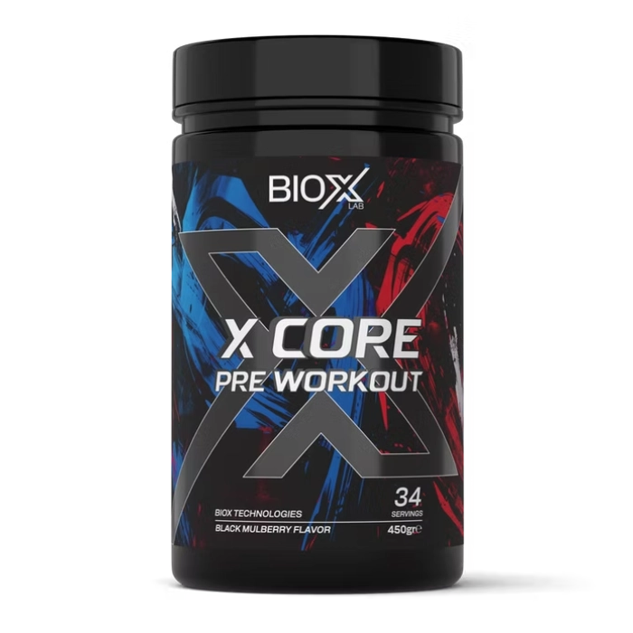 Biox Lab X-Core Pre Workout 450 Gr Karadut