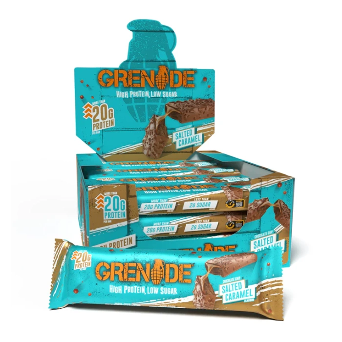 Grenade Protein Bar Chocolate Chip Salted Caramel
