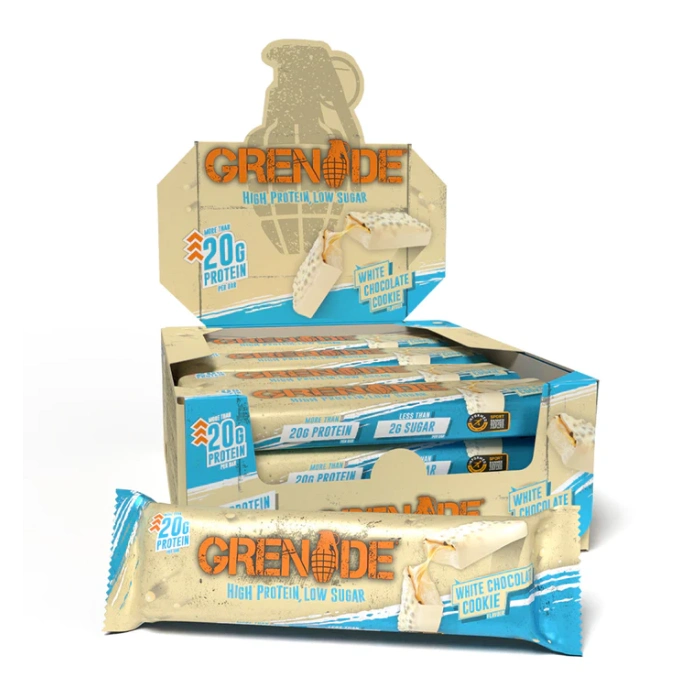 Grenade Protein Bar White Chocolate Cookie