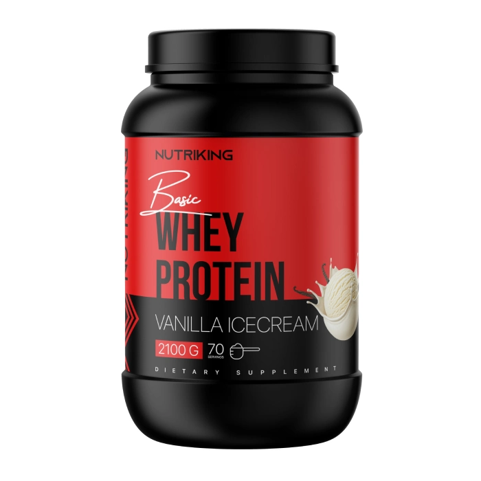 nutriking basic whey protein vanilla icecream