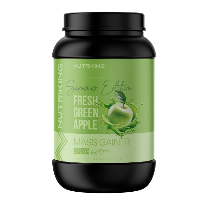 nutriking mass gainer fresh green apple